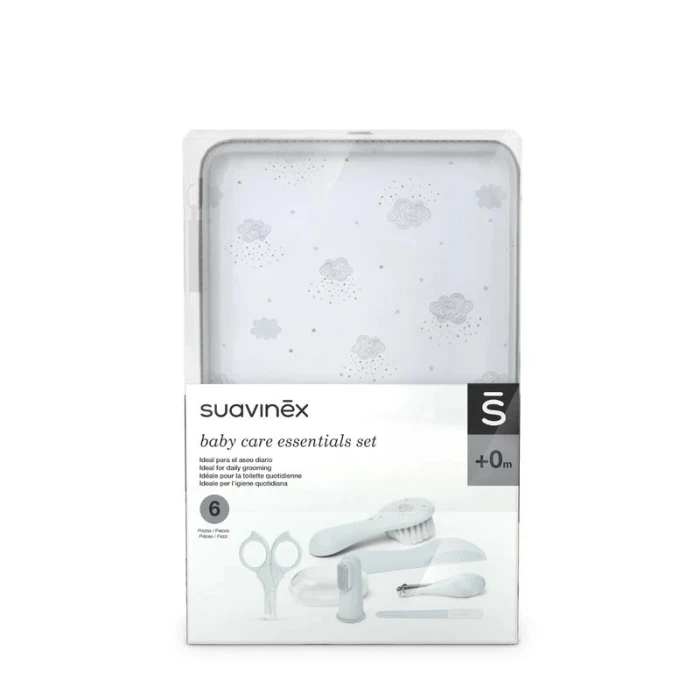 Suavinex Baby Care Daily Grooming Set of 6 Blue