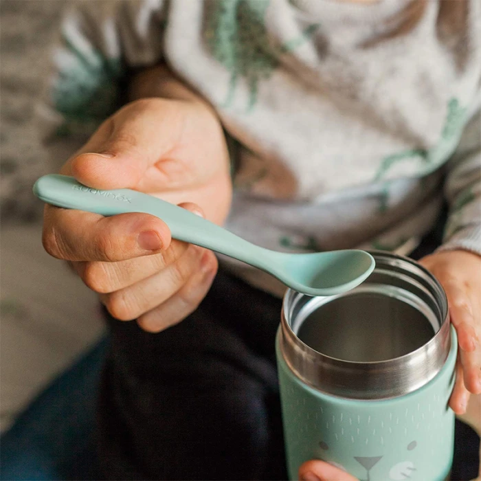 Suavinex Baby Food Thermos Flask 400ml Green