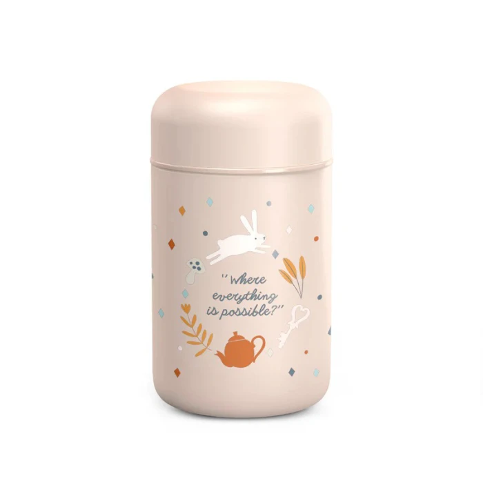 Suavinex Baby Food Thermos Flask 400ml Pink