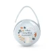 Suavinex Duo Pacifier Holder with Flexible Handle Light Blue