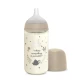 Suavinex Glass Baby Feeding Bottle Medium Flow 240ml Beige