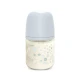 Suavinex Glass Baby Feeding Bottle Slow Flow 120ml Blue