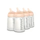 Suavinex Zero Zero Anti Colic Baby Feeding Bottle 270ml Set of 4 Fair
