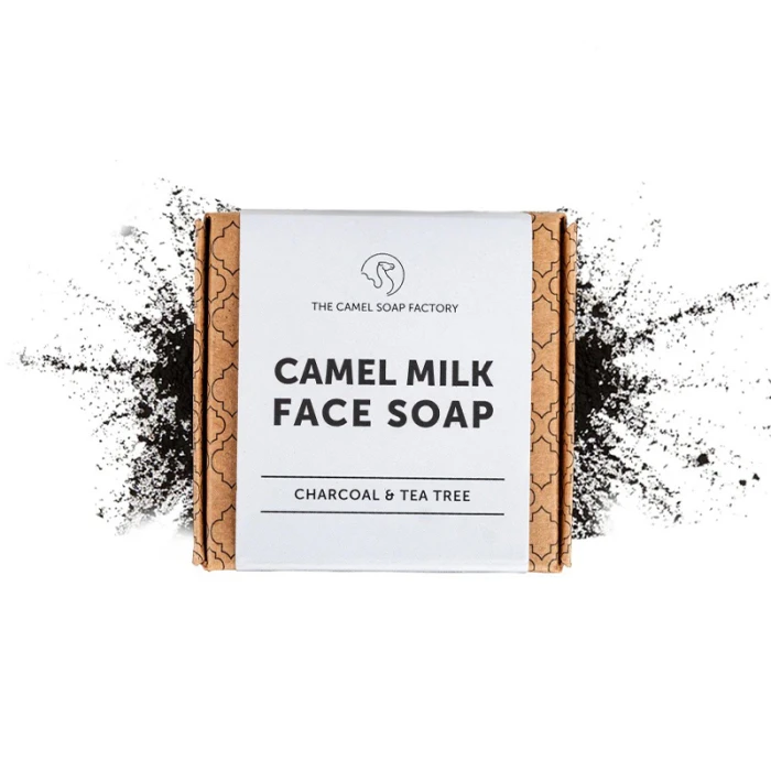 The Camel Soap Factory Charcoal Detox Face Soap Bar 75g