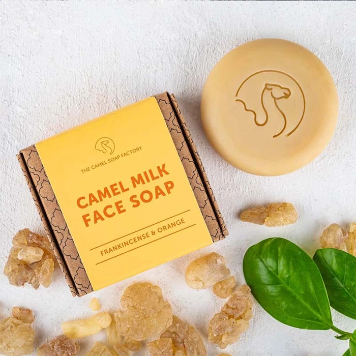 The Camel Soap Factory Omani Frankincense Face Soap Bar 75g