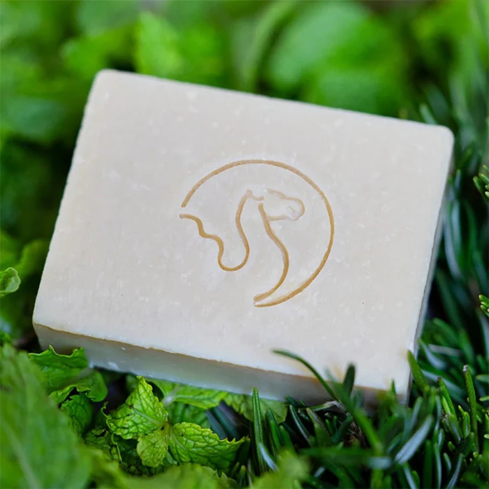 The Camel Soap Factory Rosemary & Peppermint Castile Soap Bar 95g