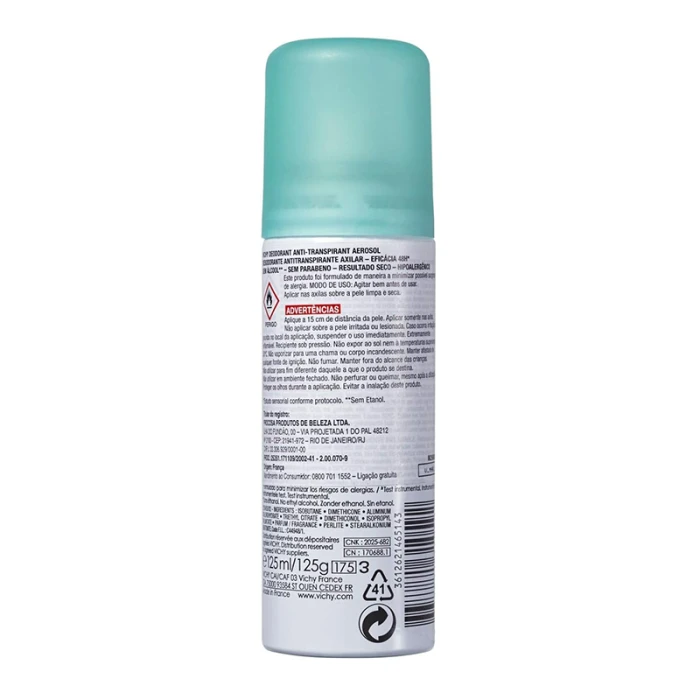Vichy Aerosol Anti Transpirant Deodorant 125ml