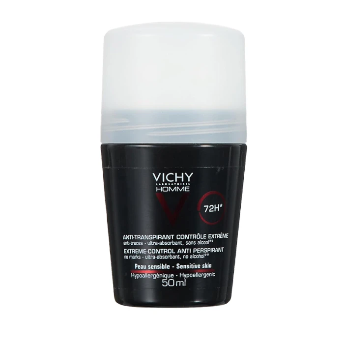 Vichy Homme Deo Roll On 72H Anti Perspirant 50ml