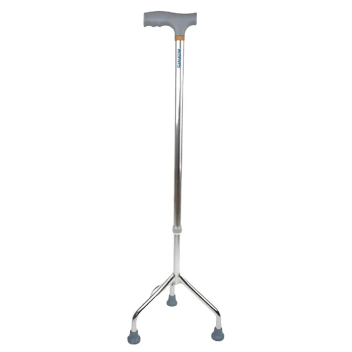 WOLAID Adjustable Aluminium Quad Cane 3 Leg