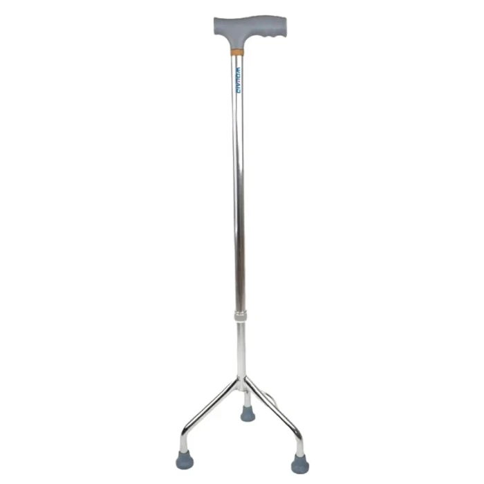 WOLAID Adjustable Aluminium Quad Cane 3 Leg
