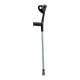 WOLAID Adjustable Lightweight Heavy Duty Forearm Crutch Black