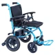 WOLAID Light Weight Electric Wheelchair Foldable Blue