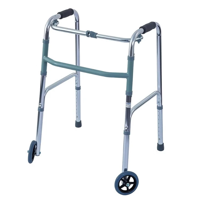 WOLAID Lightweight Folding Walker With Wheels