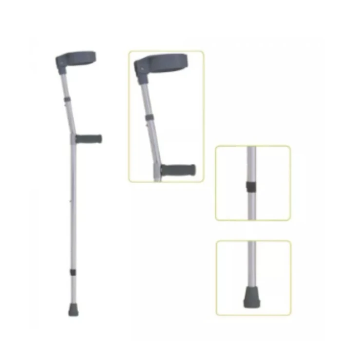 WOLAID Lightweight Walking Forearm Crutch Medium