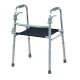 WOLAID Trigger Folding Seated Walker