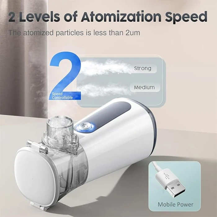 WOLAID Ultra Mist Mesh Nebulizer