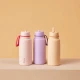 b.box 1L Insulated Flip Top Bottle, Triple Wall Stainless Steel, Cold up to 46hrs, Lilac Love