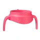 b.box Insulated Food Jar, Cold up to 7hrs/Warm up to 5hrs, Strawberry Shake Pink Orange 335 ml
