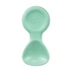 b.box Mini Spoon 3 Pack, Sage/Silver/Pink