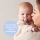 b.box Pacifier Silicone Twin Pack, Berry & Blush, Orthodontic