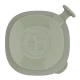 b.box Silicone Bowl with Lid, Microwave & Freezer Safe, Sage