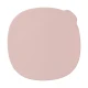 b.box Silicone Plate with Lid, Dishwasher & Microwave Safe, Blush