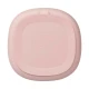 b.box Silicone Plate with Lid, Dishwasher & Microwave Safe, Blush