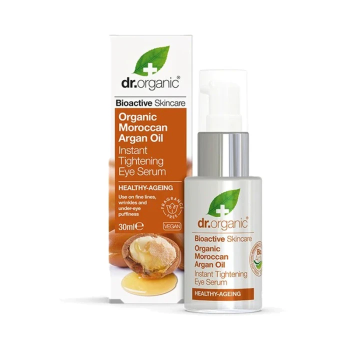Dr Organic Moroccan Argan Oil Instant Tightening Eye Serum 30ml