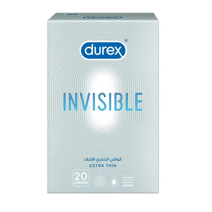 Durex Invisible 20's 20X6X6 LRC-50521-0